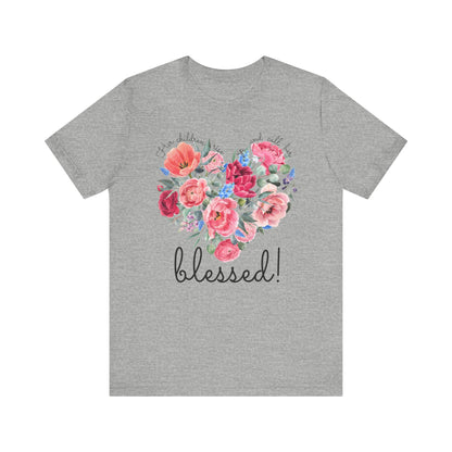 Blessed Momma Tee Faith-Inspired Comfort and Style