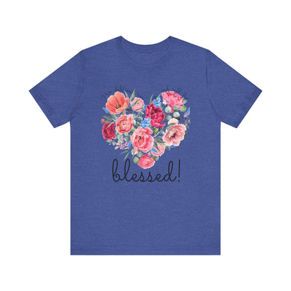 Blessed Momma Tee Faith-Inspired Comfort and Style