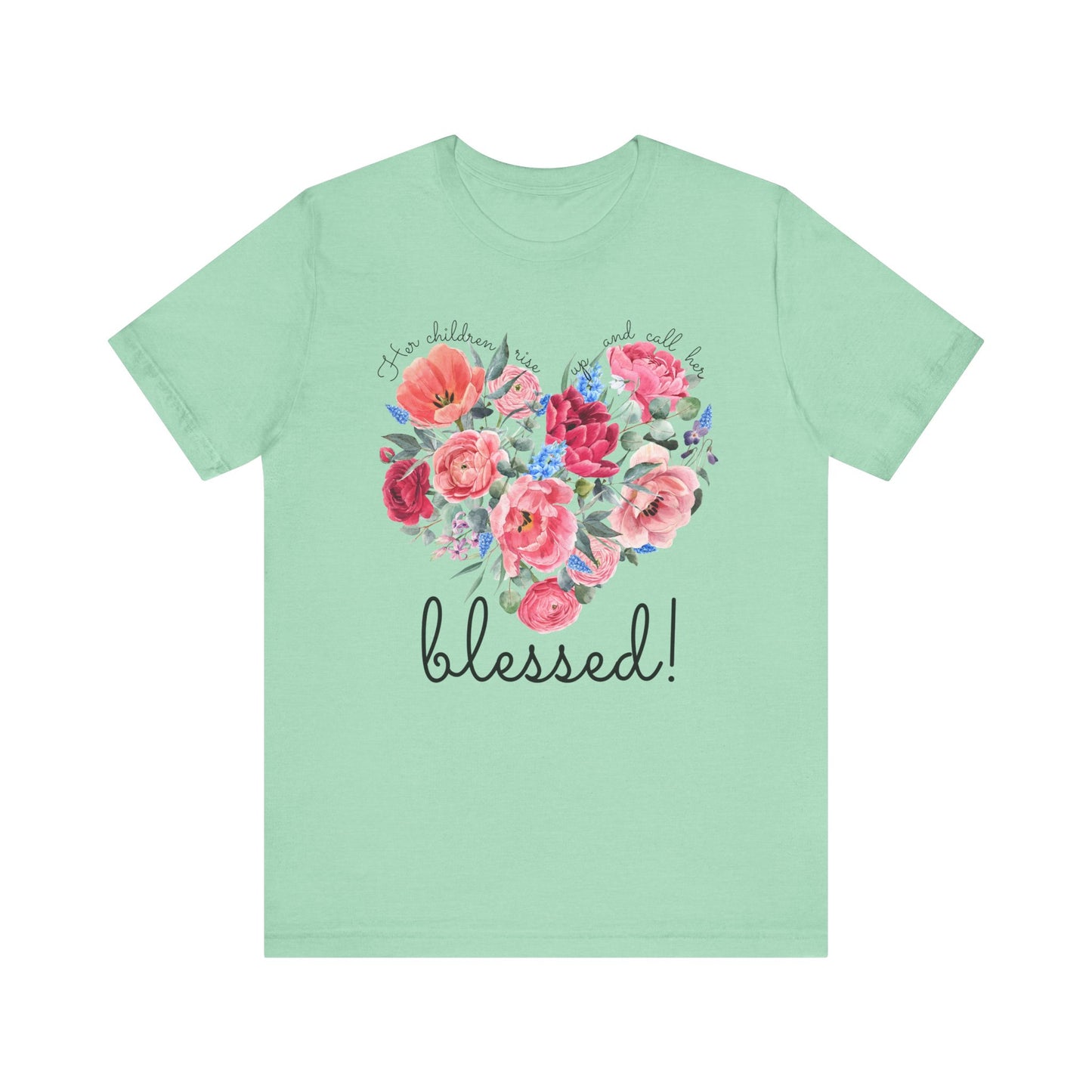 Blessed Momma Tee Faith-Inspired Comfort and Style