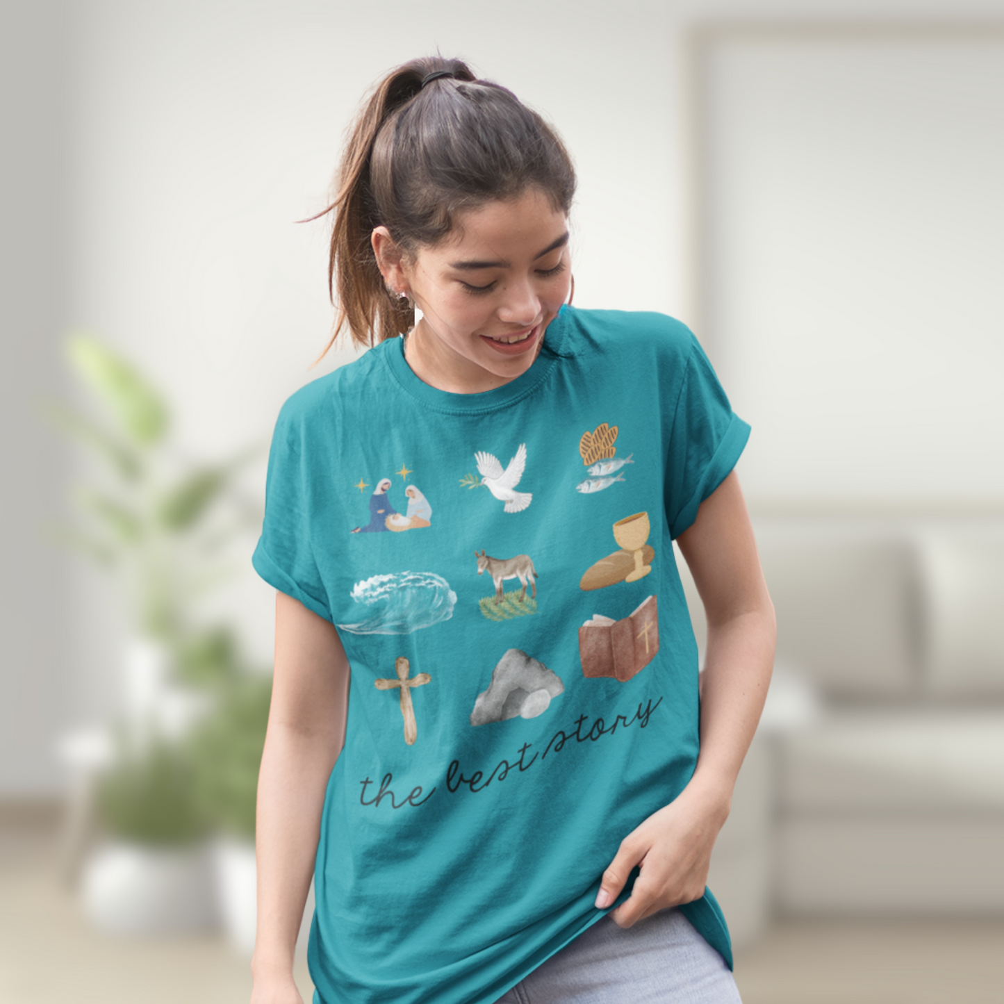 The Best Story T-Shirt | Christian Resurrection Shirt | Faith Tee