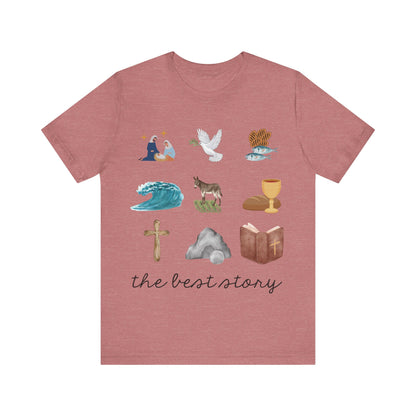 The Best Story T-Shirt | Christian Resurrection Shirt | Faith Tee