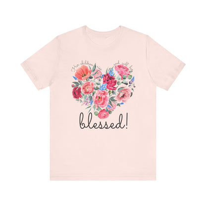 Blessed Momma Tee Faith-Inspired Comfort and Style