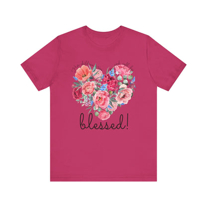 Blessed Momma Tee Faith-Inspired Comfort and Style